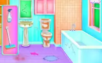 games girls room cleaning Screen Shot 1