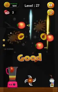 Crazy Juice Fruit Master: Fruit Slasher Ninja Game Screen Shot 6