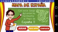 Juego del Mapa de España Screen Shot 0