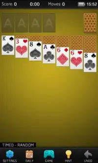 Solitaire Screen Shot 2