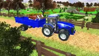 Village Tractor Games: Game Tractor  dirantai Screen Shot 4