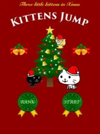 Kätzchen in Weihnachts springt Screen Shot 5