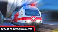 Ambulance Driving Game: Patient Delivery Train Sim Screen Shot 2