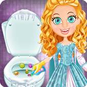 Ice Princess Toilet Time