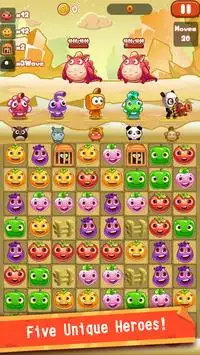 Fruit Heroes Tale Screen Shot 1