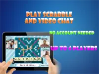 Words & Chat - Classic Scrabble with video chat ! Screen Shot 0