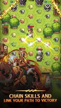 TripleChain Mobile: Strategy & Puzzle RPG Screen Shot 9