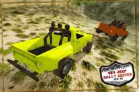 4x4 Jeep Rally driver Sim 3D Screen Shot 4