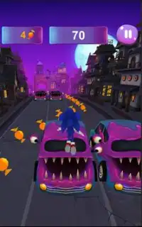 Sonic Halloween Dash Screen Shot 4