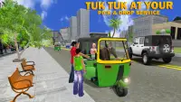 Rikscha-Fahrer-Simulator-Spiel Screen Shot 2