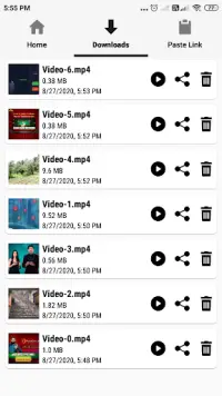 Video Downloader For Facebook - Video Downloader Screen Shot 1