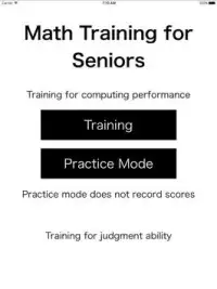 Math Training for Seniors Screen Shot 3
