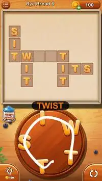 Slither Crossword - Slide, Connect & Build Words Screen Shot 1