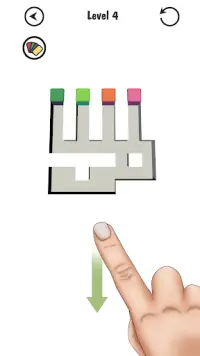 Color Swipe Maze - Logic Game Screen Shot 4