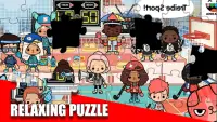 Jigsaw for Toca game Puzzle Screen Shot 1
