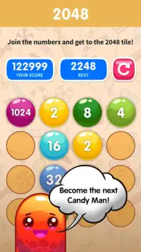 2048: Candy Blast Screen Shot 2