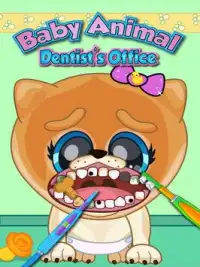 Baby Animal Pet Dentist Doctor Dog & Cat Pets Game Screen Shot 5