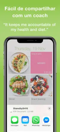 Food Diary See How You Eat app Screen Shot 4