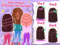 DIY Paper Doll Chibi DressUp Screen Shot 4