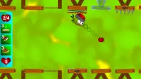 Bouncy Bird: Bounce on platforms find path puzzles Screen Shot 2
