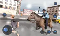 Mounted Horse Cop Chase Arrest Screen Shot 0