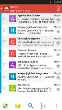 Email for Gmail App - Inbox Screen Shot 1