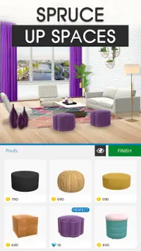 Home Makeover - Interior Design Decorating Games Screen Shot 3