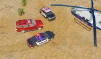 Offroad Jeep Prado Driving - Police Chase Games Screen Shot 3