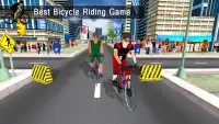 City Cycle Racing Rider Screen Shot 0