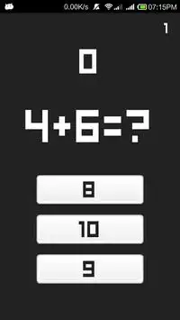 Crazy Math Game Screen Shot 1
