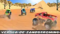 Monster truck offroad woestijn race 3d Screen Shot 2