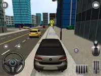 City Car Driving and Parking Test Simulator Screen Shot 2