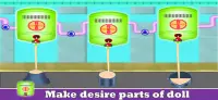 Doll Making Factory - Makeover and Dress up Games Screen Shot 7