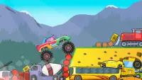 Kids Monster Truck Racing Game Screen Shot 1