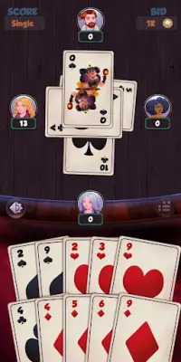 Hearts - Offline Card Games Screen Shot 3
