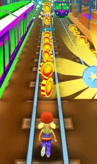 Subway Fast Track Surf Run Fun Screen Shot 1