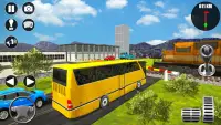 echt Stadt Passagier Bus Fahrt : Neu Parken Spiele Screen Shot 5
