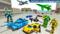 Robot tàng hình biến đổi trò chơi xe hơi Screen Shot 6