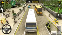 Modern Bus Coach Driving Games Screen Shot 16