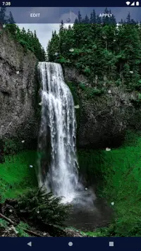Waterfall 4K Live Wallpaper Screen Shot 6