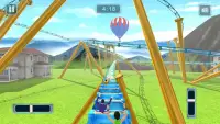 Reckless Roller Coaster Sim: เกมโรลเลอร์โคสเตอร์ Screen Shot 5