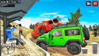Offroad Jeep Driving Adventure Free Screen Shot 6