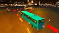 Nyata Pelatih Bis Parkir Menyetir Sekolah 3D Sim Screen Shot 0