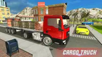 कार्गो ट्रक यूएसए चालक 2017 Screen Shot 13