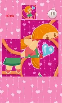 Masha Love Valentine Sliding Screen Shot 7