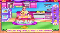 Fairy Princess Cake Cooking - Cake Maker Bakery Screen Shot 5
