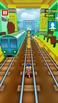 Subway Train Surf : Fast Run Screen Shot 6