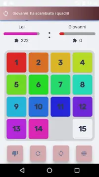 Puzzle 15 Multigiocatore  - Gioco a quindici Screen Shot 5