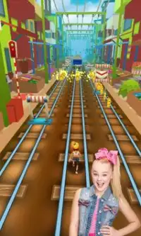 Subway Jojo-Siwa Run Adventure World Screen Shot 2