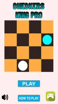 Checkers King Pro Screen Shot 1